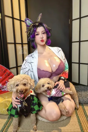 [Cosplay]角色扮演 鬼灭之刃 蝴蝶忍 Kochou Shinobu Tiny Asa