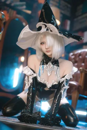 [Cosplay]角色扮演 尼尔 机械纪元 2B 万圣 女巫 同人 屿鱼