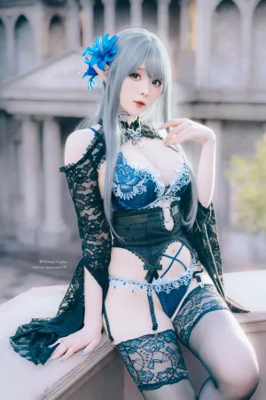 [Cosplay]角色扮演 原创 暗黑精灵 Original Dark Elf 霜月shimo
