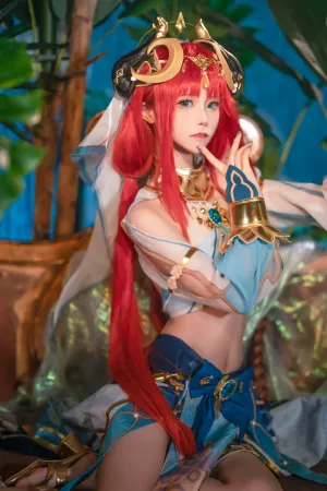 [Cosplay]角色扮演 原神 妮露 坂坂白