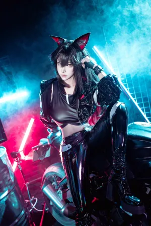 [Cosplay]角色扮演 明日方舟 德克萨斯 音律联觉 seya狮砸