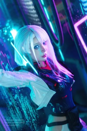 [Cosplay]角色扮演 赛博朋克 露西 Umeko.J