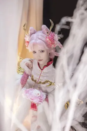 [Cosplay]角色扮演 王者荣耀 嫦娥 拒霜思 花兮honoka