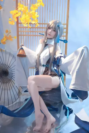 [Cosplay]角色扮演 原神 归终 花兮honoka