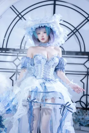 [Cosplay]角色扮演 碧蓝航线 柴郡 废稿礼服 清水由乃