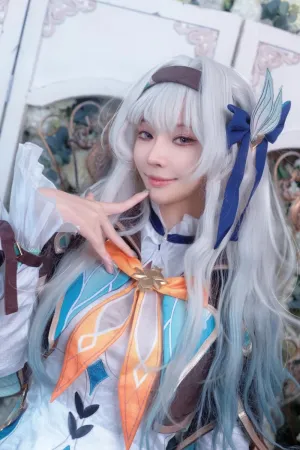 [Cosplay]角色扮演 崩坏 星穹铁道 流萤 の 内衣报告 Machi馬吉