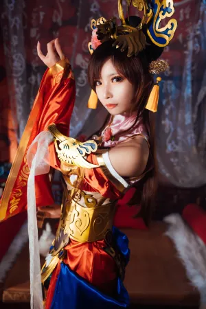 [Cosplay]角色扮演 三国大乔 桐岛爱