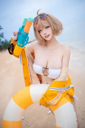 [Cosplay]角色扮演 妮姬 Nikke 胜利女神 阿妮斯 泳装 菌烨tako