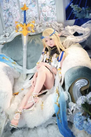 [Cosplay]角色扮演 鸣潮 菲比&卡提希娅 蓝色花海物语 Seele麦麦