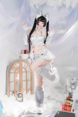 [Cosplay]角色扮演 Malymoon 银狐 落落Raku