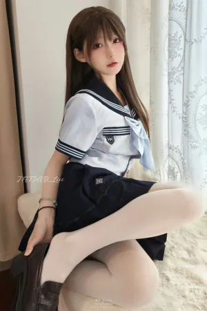 [Cosplay]角色扮演 JK 白桃 发条少女Yoki