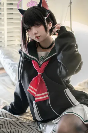 [Cosplay]角色扮演 蔚蓝档案 杏山和纱 纸悦Etsu ko