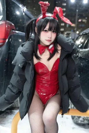 [Cosplay]角色扮演 24h 红兔 停车场 清水凪