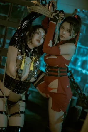 [Cosplay]角色扮演 忍者的刺杀 秋和柯基