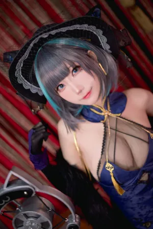 [Cosplay]角色扮演 碧蓝航线 柴郡 音乐绚烂 狐萝卜呦