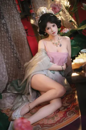 [Cosplay]角色扮演 捆绑 汉服 粽你枕相思 鹿八岁