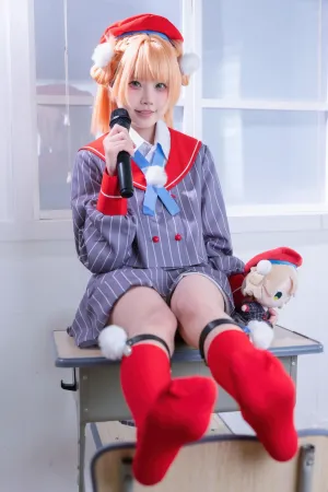 [Cosplay]角色扮演 Hololive Vtuber 时雨羽衣 清水凪