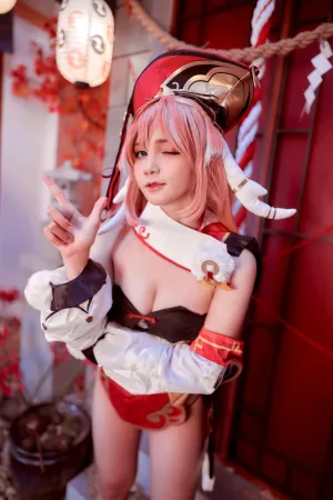 [EACosplay]欧美萌娘 原神 烟绯 Joyce lin2x