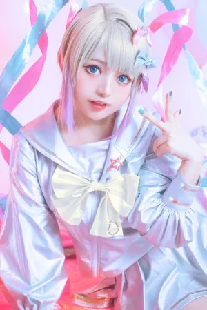 [Cosplay]角色扮演 主播女孩重度依赖 超天酱 黑猫猫OvO