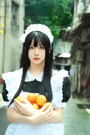 [Cosplay]角色扮演 原理猪 深巷女仆 白莉爱吃巧克力