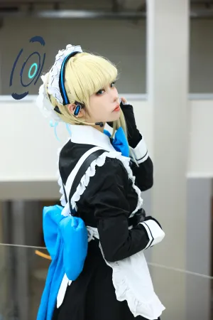 [Cosplay]角色扮演 蔚蓝档案 飞鸟马时 Asuma Toki G44不会受伤