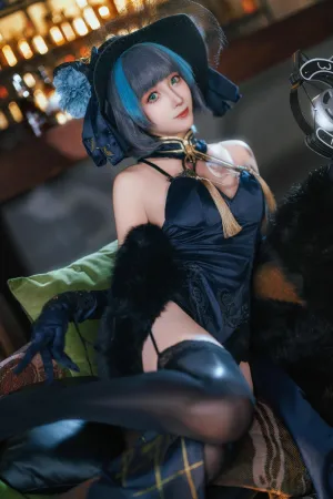 [Cosplay]角色扮演 碧蓝航线 柴郡 原旗袍 祖木子
