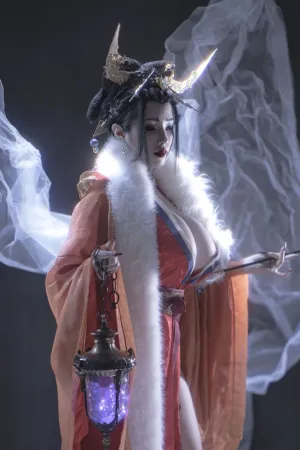 [Cosplay]角色扮演 明末渊虚之羽 狐狸 夜夫人 黄嫣 钛合金TiTi