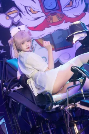 [Cosplay]角色扮演 彻夜之歌 护士服 小荠 柒柒要乖哦