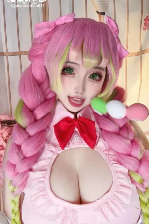 [Cosplay]角色扮演 蜜璃女仆 筱田甜