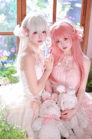 [Original]原创写真 闯入童话的粉白少女 花房双子