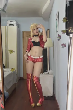 [Cosplay]角色扮演 FATE 莫德雷德 以理服人藜藜子