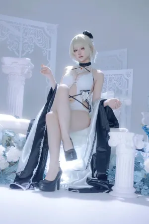 [Cosplay]角色扮演 碧蓝航线 可畏 同人礼服 屿鱼