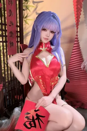 [Cosplay]角色扮演 Patreon订阅 萌姬联合旗袍 小仓千代w