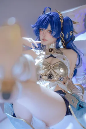 [Cosplay]角色扮演 鸣潮 尤诺 原皮 屿鱼