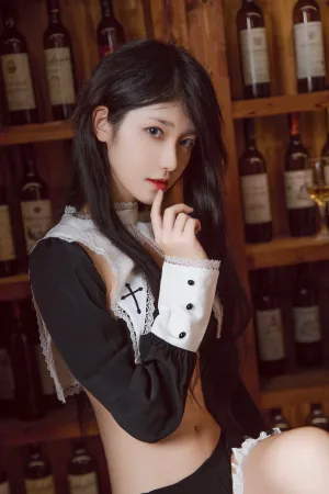 [Cosplay]角色扮演 黑修女 酒味女人 福利向 南桃Momoko