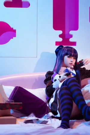 [Cosplay]角色扮演 吊带袜天使 史朵巾 G44不会受伤