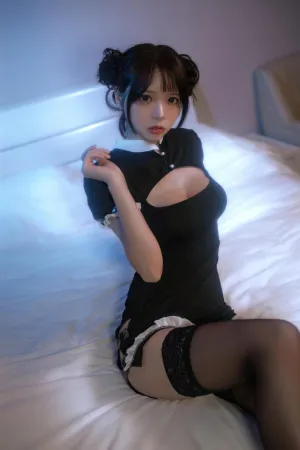 [Cosplay] 黑色护士 - 疯猫ss