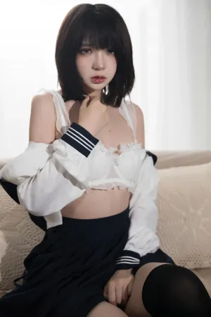 [Cosplay]角色扮演 致郁JK 疯猫ss