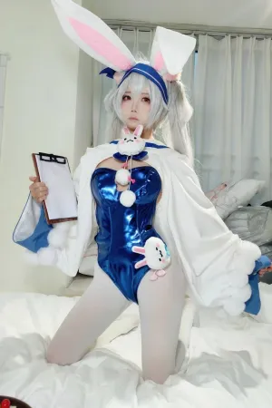 [Cosplay]角色扮演 碧蓝航线 拉菲兔 御子miko