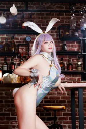 [Cosplay] 碧蓝航线 普利茅斯 兔女郎 - 阿雪雪