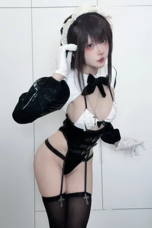 [Cosplay] OC GIN SENMHS 叛逆女仆 - 纸悦Etsu ko