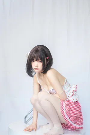 [Original]原创写真 粉色格子裙 - 神沢永莉