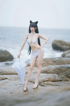 [Cosplay] 碧蓝航线 爱宕 泳装 - 封疆疆v