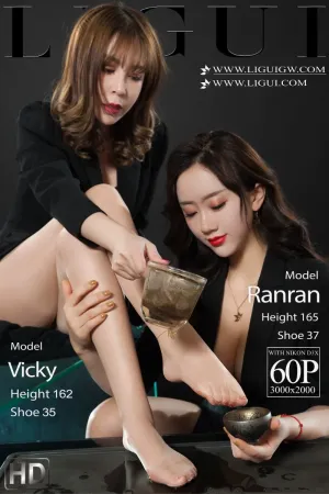 [LIGUI]丽柜 2025.11.05 丝袜双姝姐妹缠绵 - vicky,然然