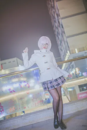 [Cosplay] FGO 玛修 夜景 外拍 - 二佐Nisa