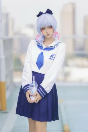[Cosplay] 原神 凌华 JK - Seya-狮砸