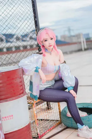 [Cosplay] 明日方舟 蓝毒 - 宮本桜