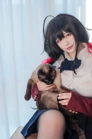 [Cosplay] 碧蓝航线 大凤 JK - 阿半今天很开心