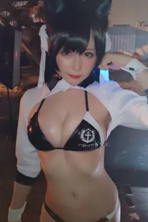 [Cosplay] 碧蓝航线 爱宕 机车 - Nyako喵子