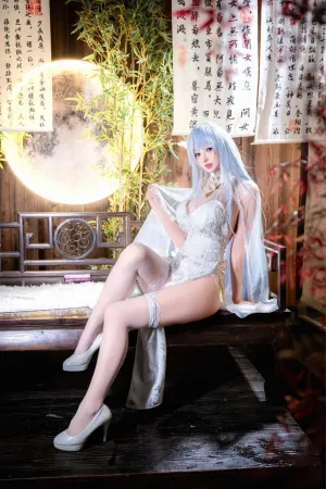 [Cosplay] 碧蓝航线 阿尔比恩 旗袍 - 南鸽